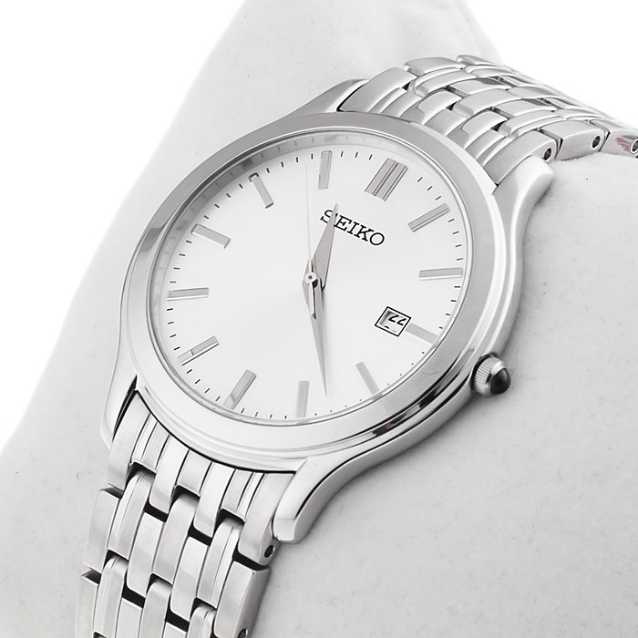 zegarek Seiko SKK703P1 srebrny Classic - miniatura 2